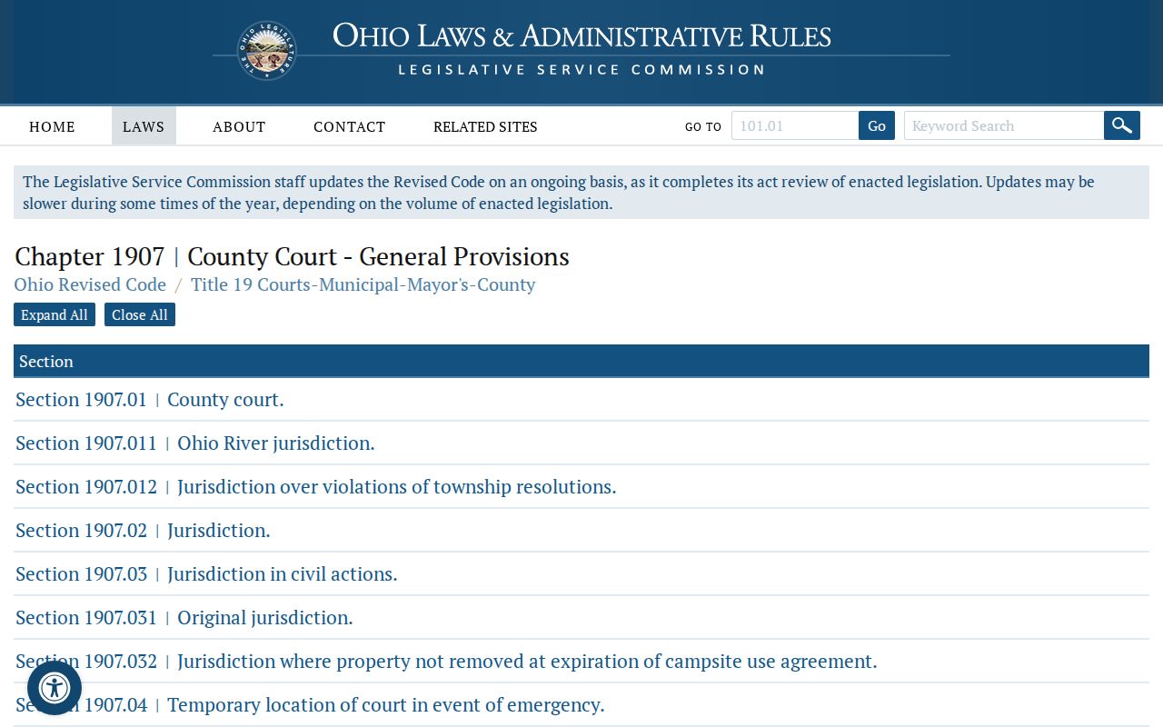 Morgan County civil docket county-court jurisdiction law