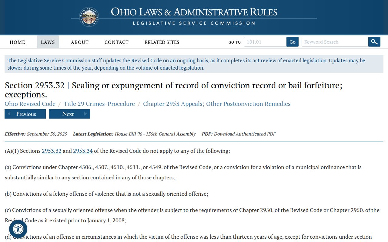 Morgan County criminal docket sealing and expungement record law