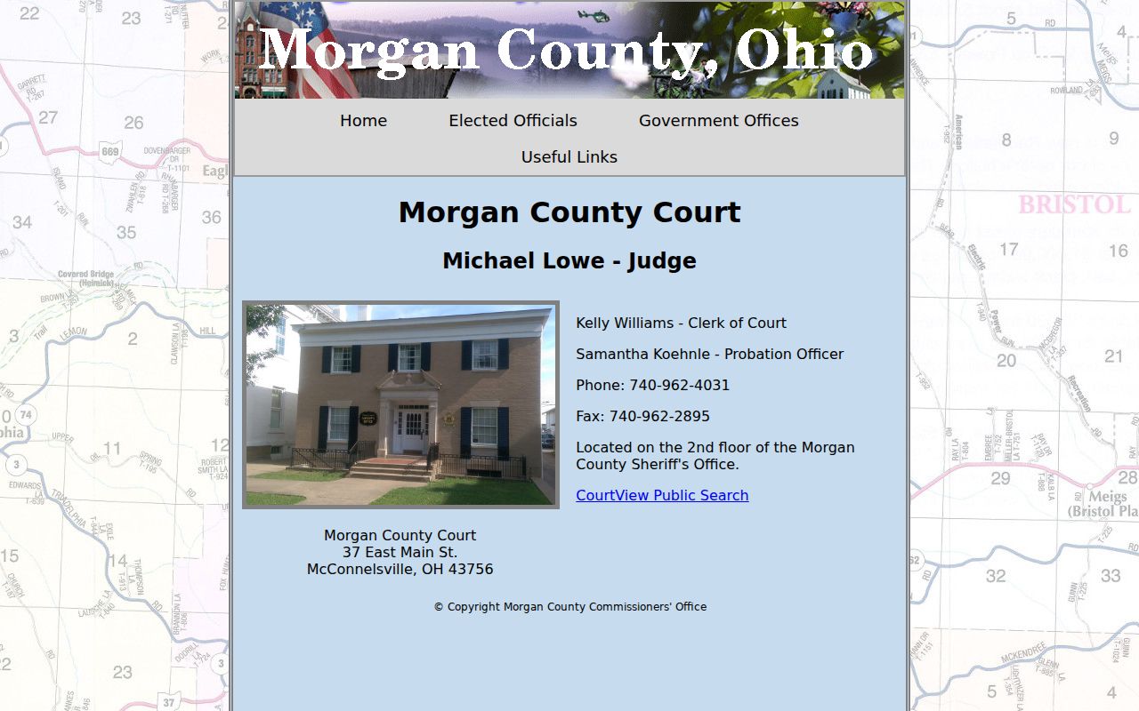 Morgan County court docket County Court location and CourtView information